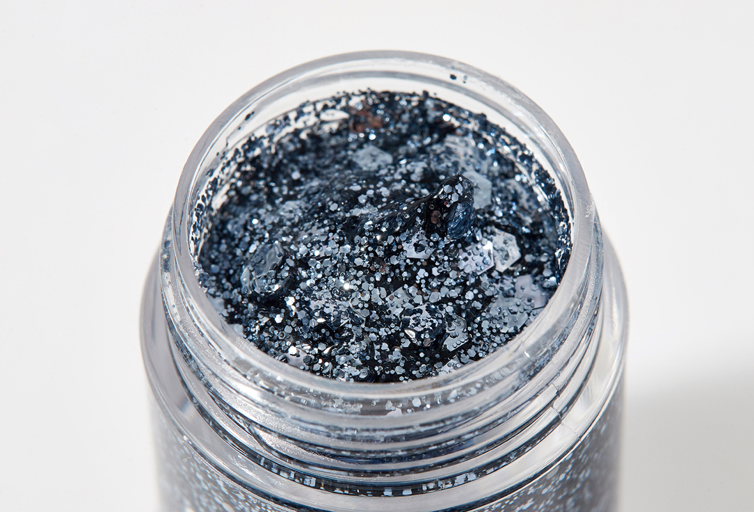 7DAYS Muititasking Glitter-Gel Mini Dark Side 03, Ghost bride 10 g 7DAYS Muititasking Glitter-Gel Mini Dark Side