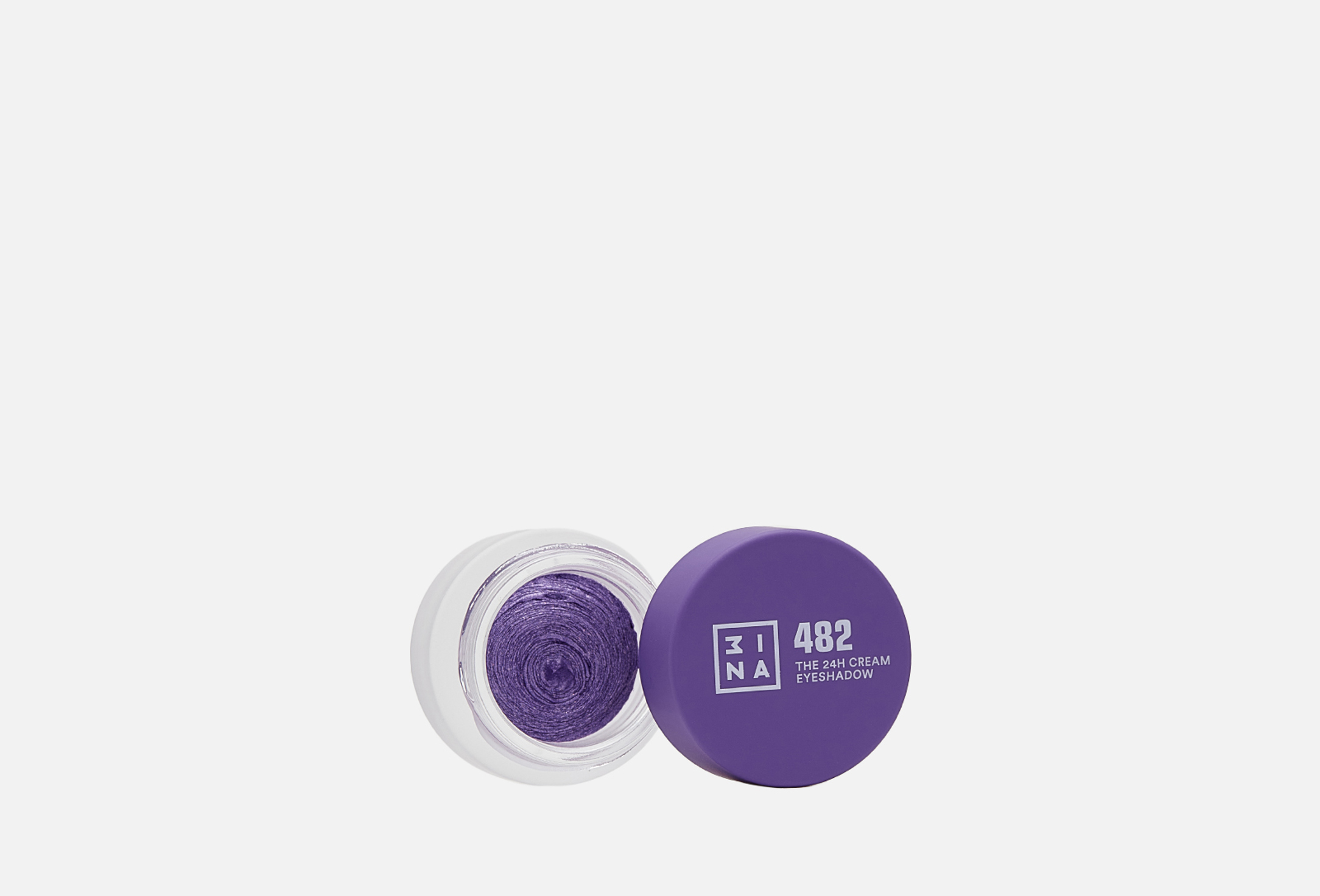 The 24H Cream Eyeshadow  3 482, Bright purple