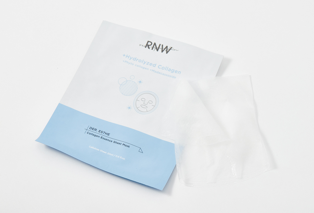 RNW Face skin care sheet mask DER. ESTHE Сollagen Essence