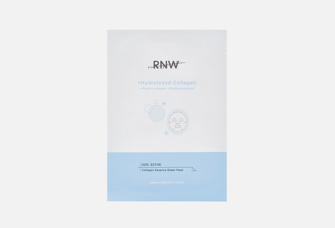 RNW Face skin care sheet mask DER. ESTHE Сollagen Essence