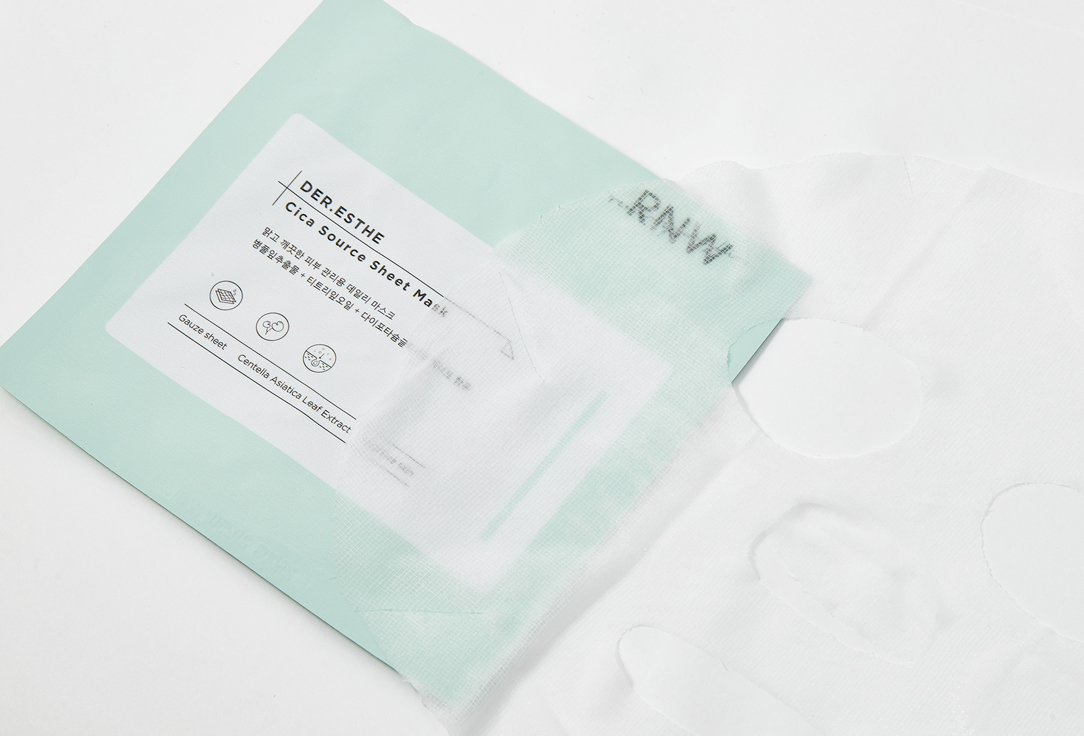RNW Face sheet mask Cica source