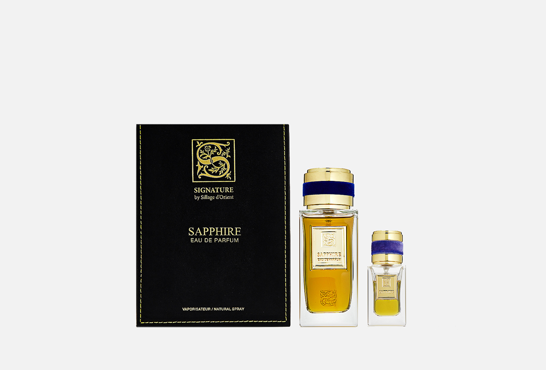 SIGNATURE BY SILLAGE D’ORIENT Perfume set Sapphire 2 pcs SIGNATURE BY SILLAGE D’ORIENT Perfume set Sapphire