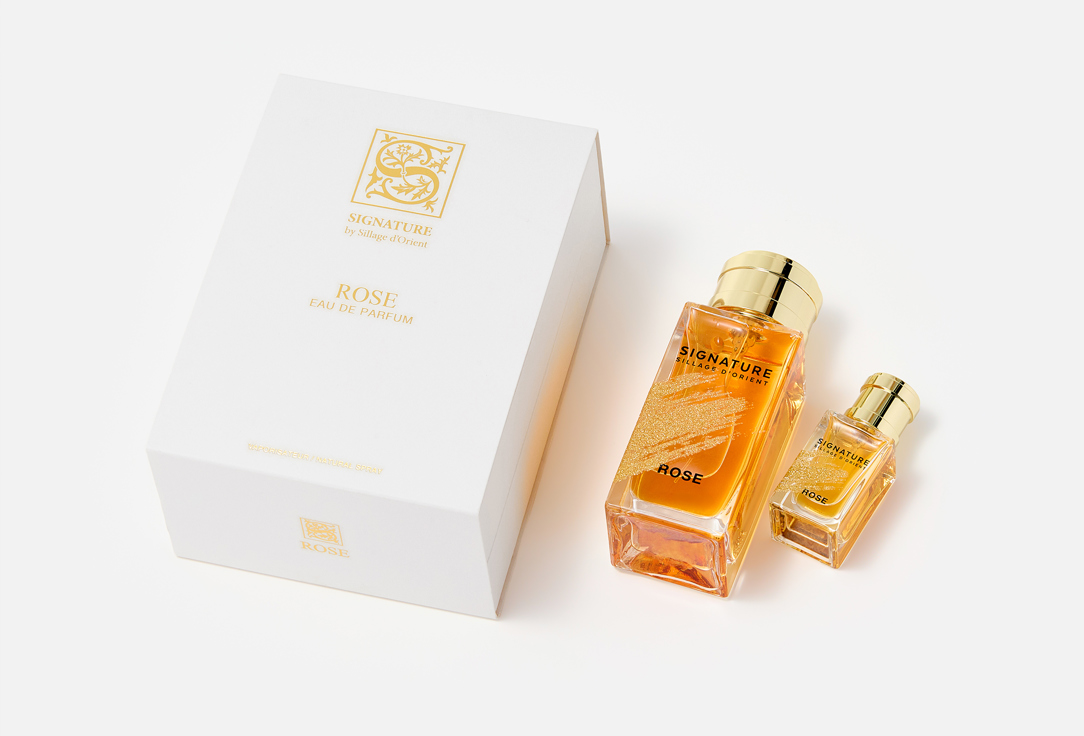 SIGNATURE BY SILLAGE D’ORIENT Perfume set Rose 2 pcs SIGNATURE BY SILLAGE D’ORIENT Perfume set Rose