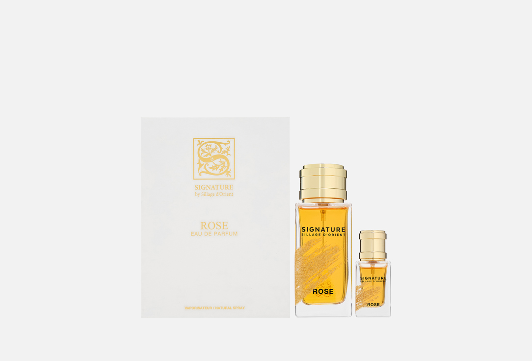 SIGNATURE BY SILLAGE D’ORIENT Perfume set Rose 2 pcs SIGNATURE BY SILLAGE D’ORIENT Perfume set Rose