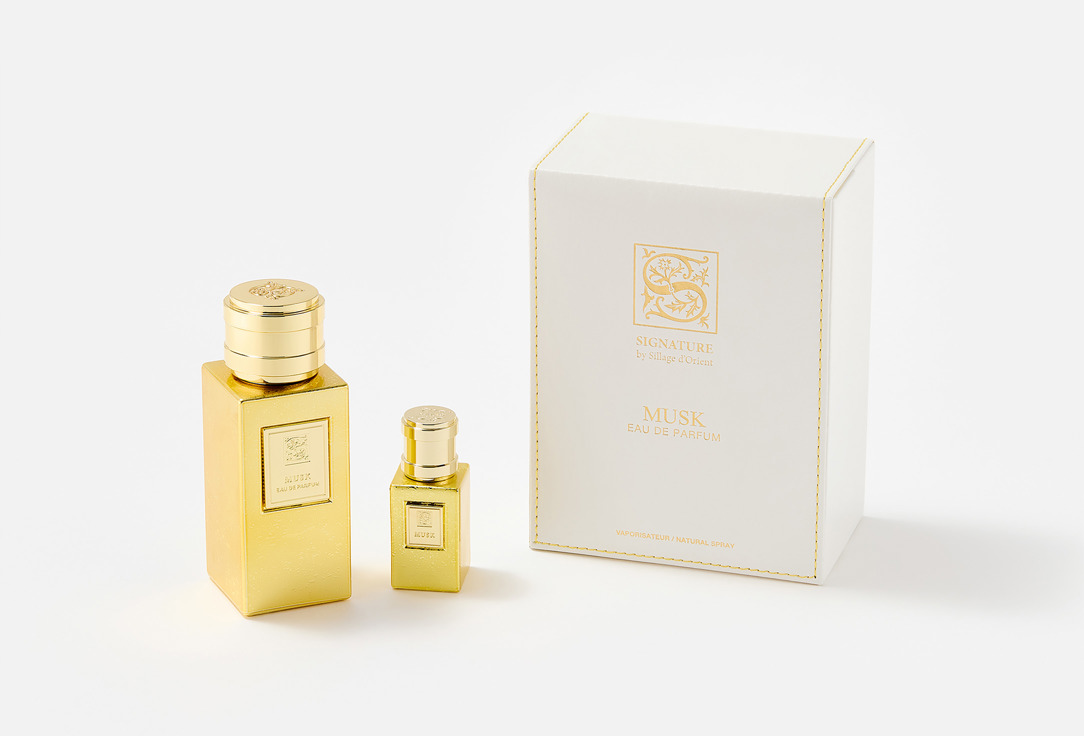 SIGNATURE BY SILLAGE D’ORIENT Perfume set Musk 3 pcs SIGNATURE BY SILLAGE D’ORIENT Perfume set Musk