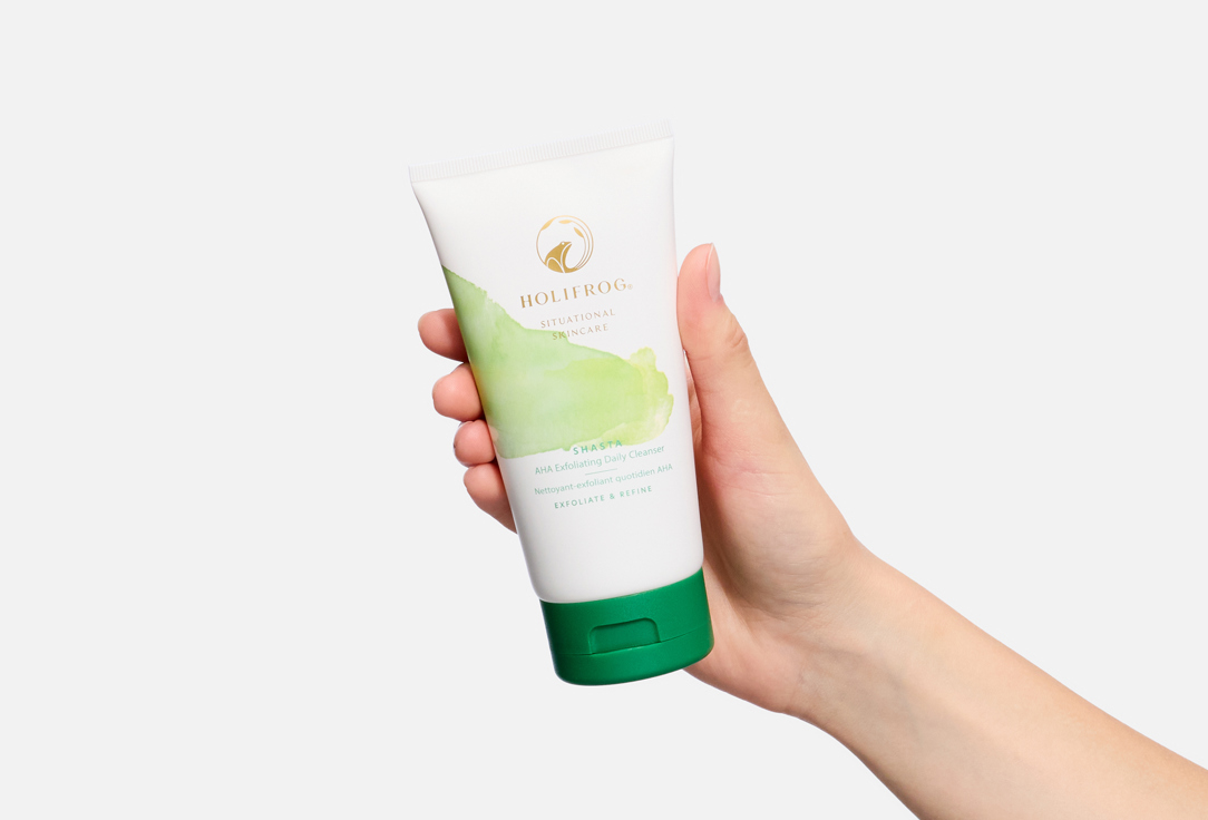 HoliFrog Exfoliating AHA face wash Shasta AHA 150 ml HoliFrog Exfoliating AHA face wash Shasta AHA
