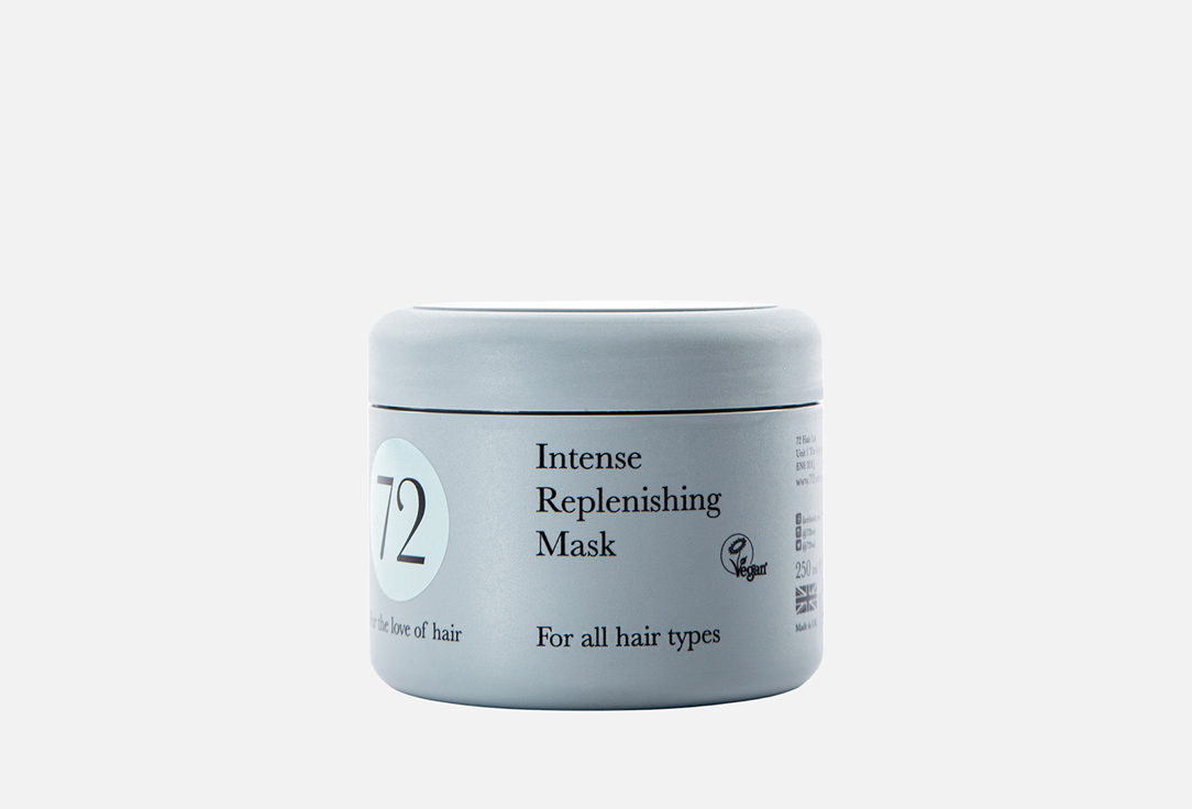 72 Hair Hair Mask Intense Replenishing Mask 250 ml 72 Hair Hair Mask Intense Replenishing Mask