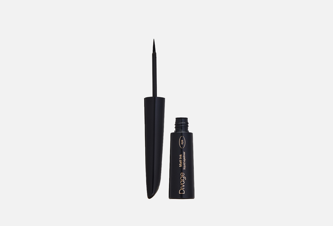 Divage Eyeliner Liquid Matt Ink 01, Black 8 ml Divage Eyeliner Liquid Matt Ink