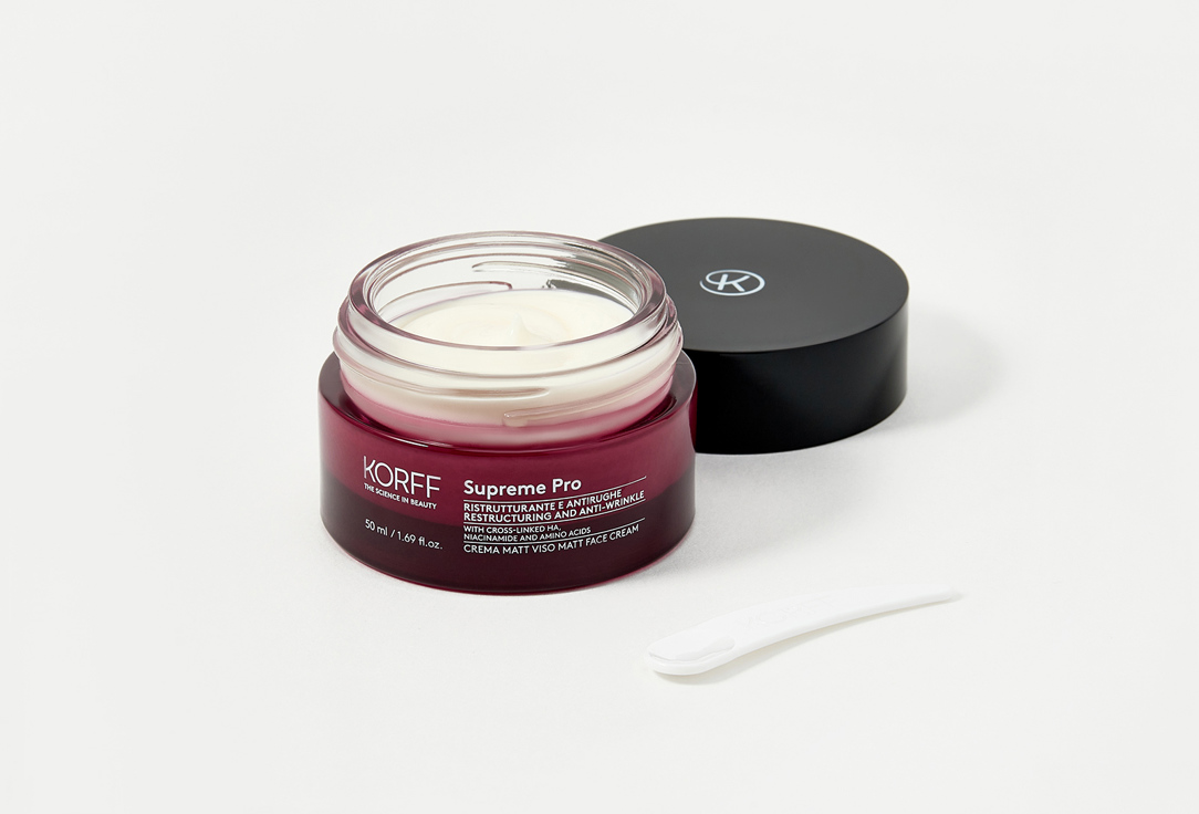 KORFF Restructuring & Anti-wrinkle face cream Supreme Pro Matt face Cream 50 ml KORFF Restructuring & Anti-wrinkle face cream Supreme Pro Matt face Cream