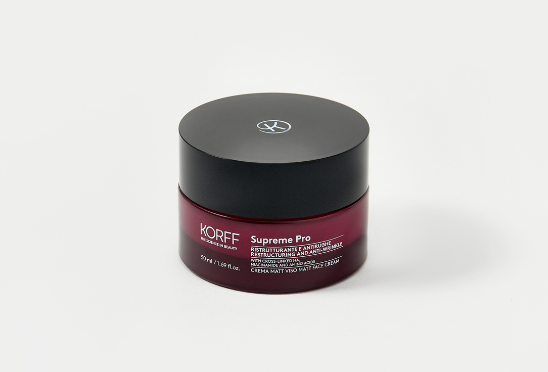 KORFF Restructuring & Anti-wrinkle face cream Supreme Pro Matt face Cream 50 ml KORFF Restructuring & Anti-wrinkle face cream Supreme Pro Matt face Cream