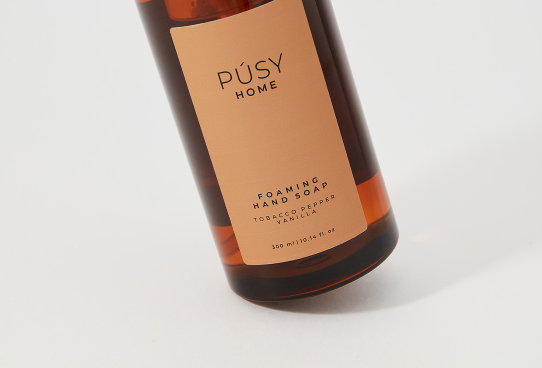 PUSY Foaming Hand Soap Tobacco Pepper Vanilla