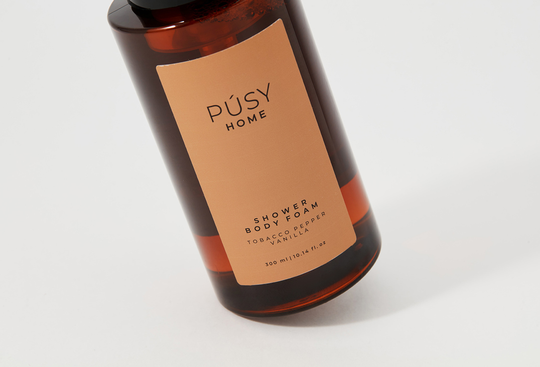 PUSY Foaming Body Soap Tobacco Pepper Vanilla