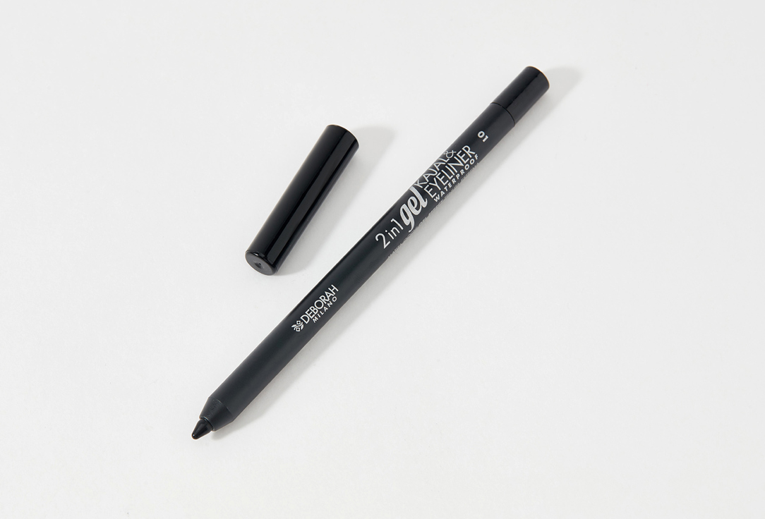 DEBORAH MILANO Gel kajal & eyeliner pencil 2-in-1 Gel Kajal & Eyeliner