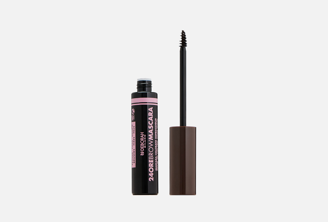 DEBORAH MILANO Brow mascara 24ore 02, Brunette 9 ml DEBORAH MILANO Brow mascara 24ore