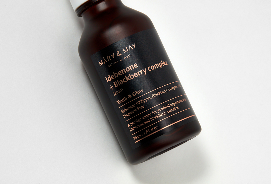 Mary&May Smoothing antioxidant face serum Idebenone + Blackberry Complex 30 ml Mary&May Smoothing antioxidant face serum Idebenone + Blackberry Complex