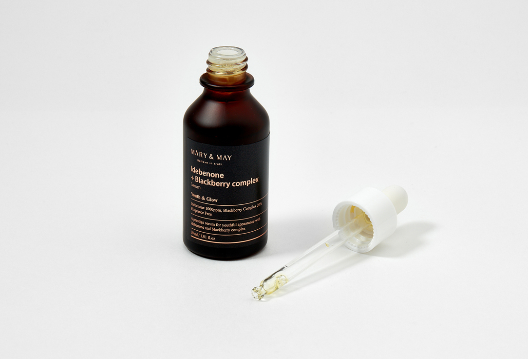 Mary&May Smoothing antioxidant face serum Idebenone + Blackberry Complex 30 ml Mary&May Smoothing antioxidant face serum Idebenone + Blackberry Complex