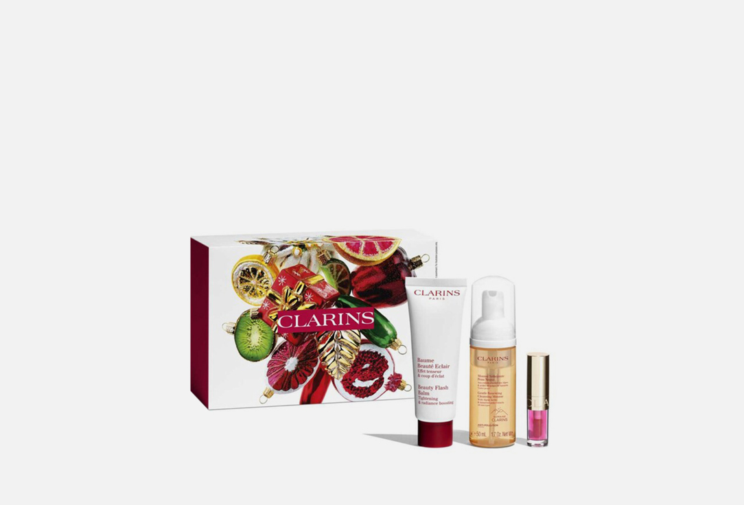 Clarins Skincare Gift Set Beauty Flash Balm 3 pcs Clarins Skincare Gift Set Beauty Flash Balm