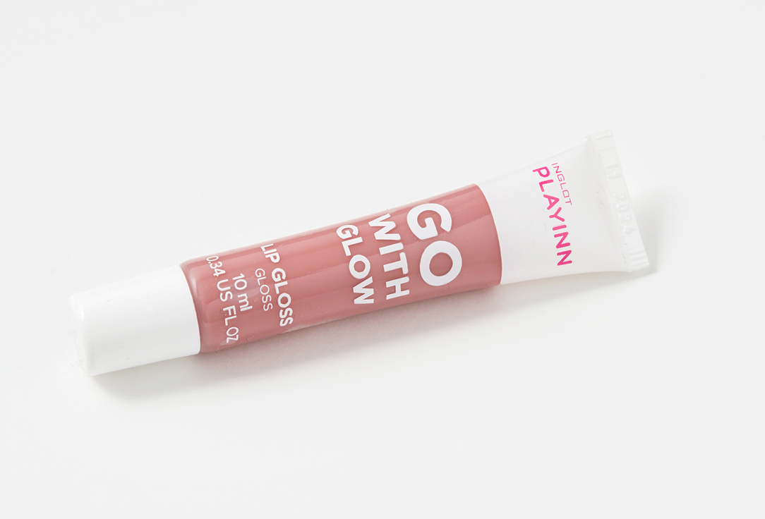 Inglot Nourishing Lip Gloss PlayInn Go with Glow 23, Go with pink 10 ml Inglot Nourishing Lip Gloss PlayInn Go with Glow