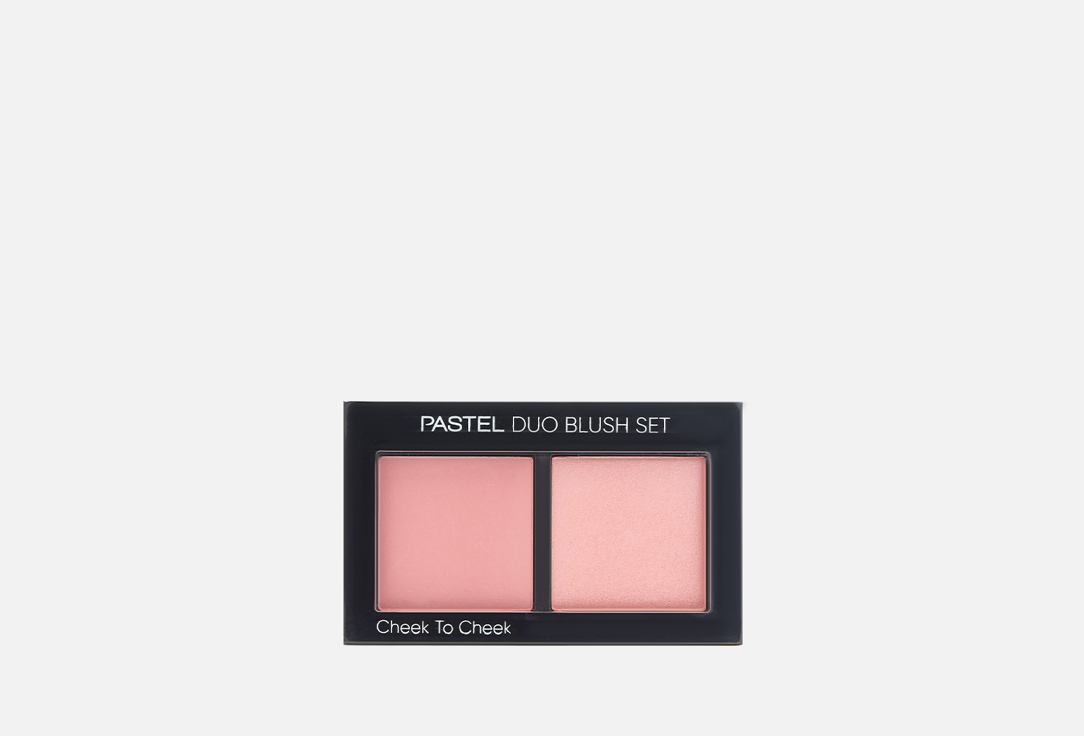 Pastel Cosmetics Matte & Shimmering Blush Palette DUO Blush Set