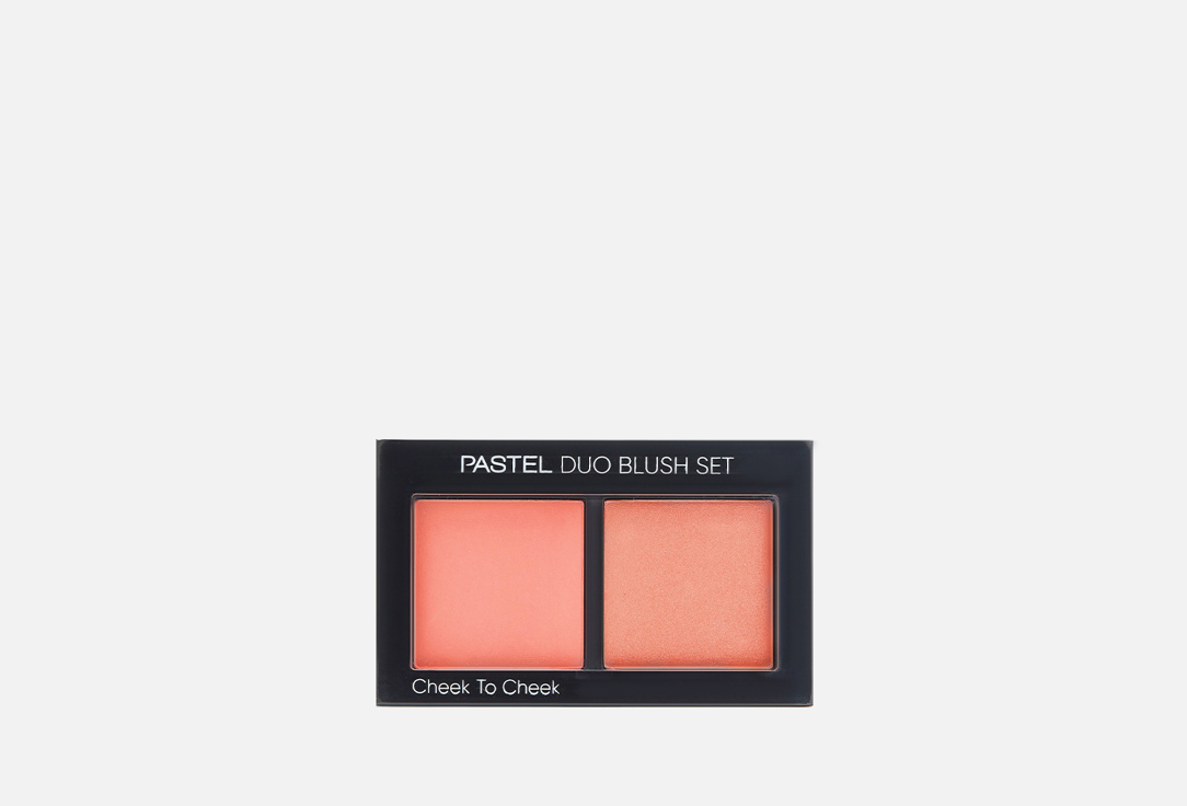 Pastel Cosmetics Matte & Shimmering Blush Palette DUO Blush Set