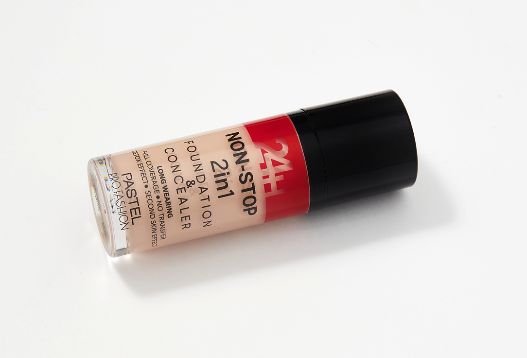 Pastel Cosmetics 2In1 Foundation & Concealer 24H Non-Stop