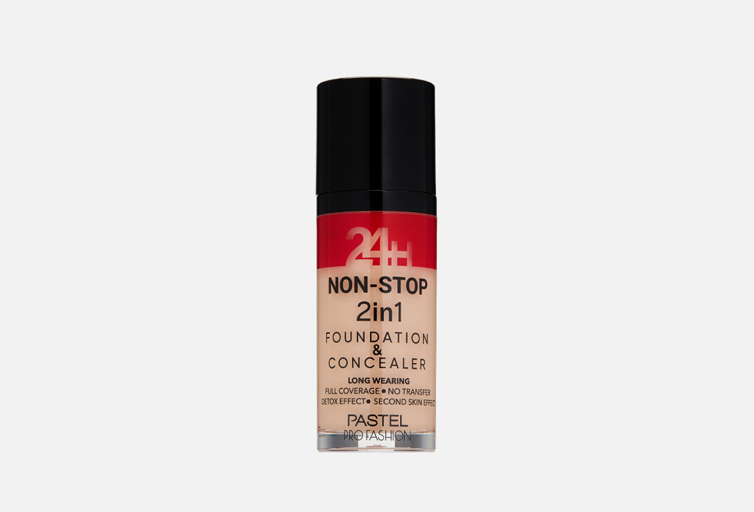 Pastel Cosmetics 2In1 Foundation & Concealer 24H Non-Stop