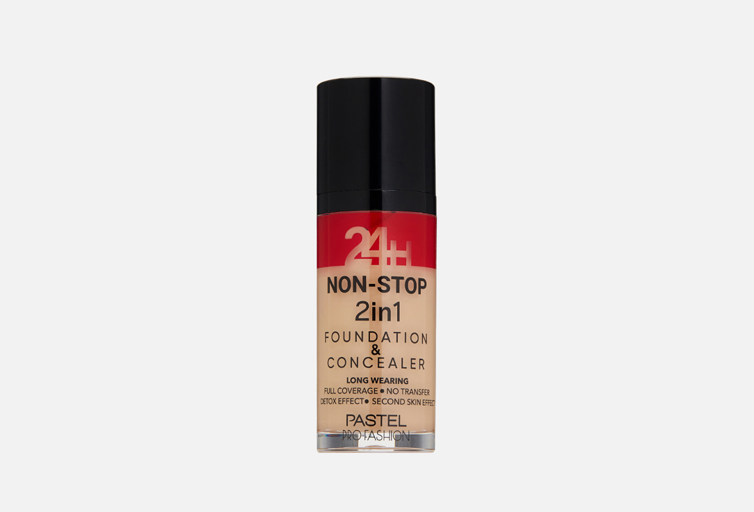 Pastel Cosmetics Тональная основа Profashion 24H Non-stop 2in1