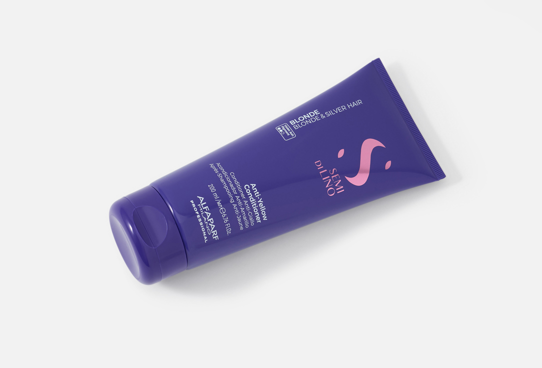 Alfaparf Milano Professional Anti-Yellow Hair conditioner Semi Dilino Blonde 200 ml Alfaparf Milano Professional Anti-Yellow Hair conditioner Semi Dilino Blonde