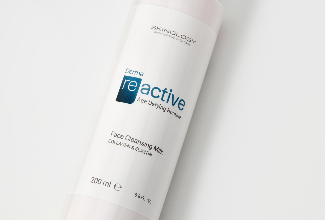 SKINOLOGY Face cleansing milk Derma reactive collagen & elastin 200 ml SKINOLOGY Face cleansing milk Derma reactive collagen & elastin