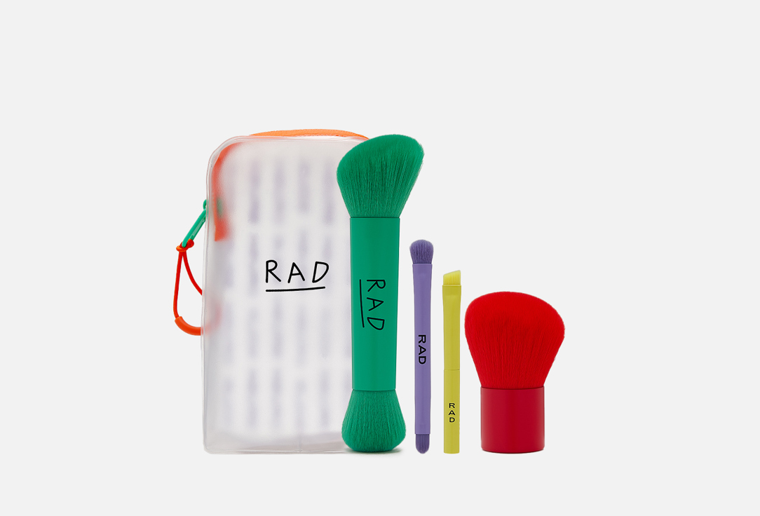 RAD SET OF MAKEUP BRUSHES solid crush brush