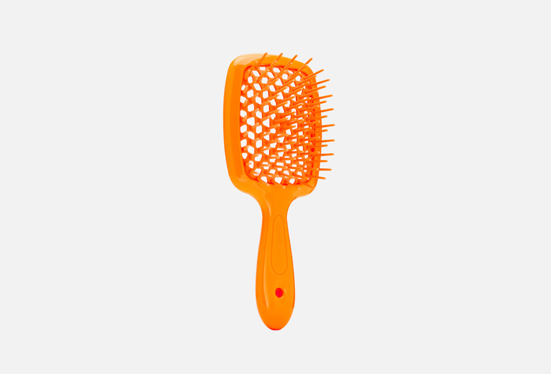 Janeke Small Hair Brush Superbrush Neon orange Janeke Small Hair Brush Superbrush