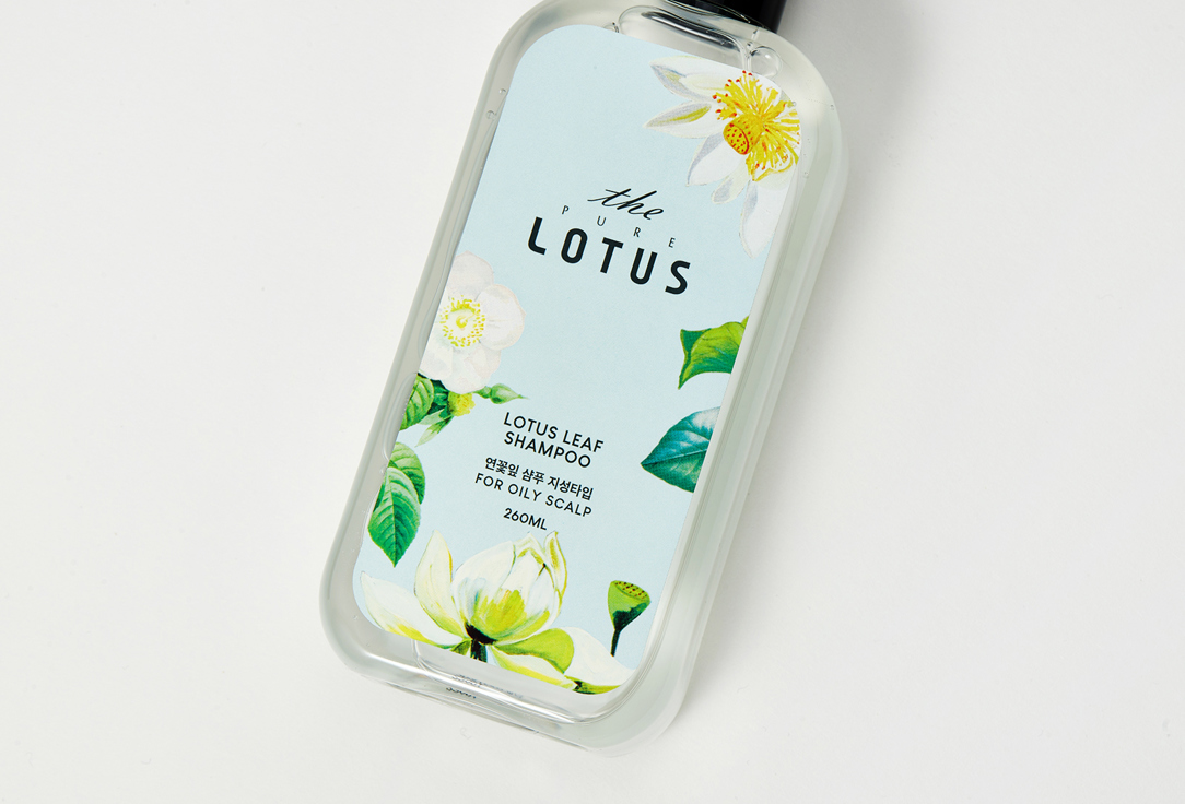 THE PURE LOTUS Shampoo for oily scalp Lotus Leaf 260 ml THE PURE LOTUS Shampoo for oily scalp Lotus Leaf