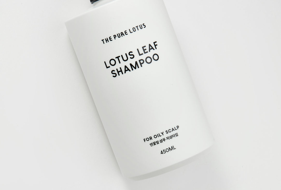THE PURE LOTUS Shampoo for oily scalp Lotus Leaf 450 ml THE PURE LOTUS Shampoo for oily scalp Lotus Leaf
