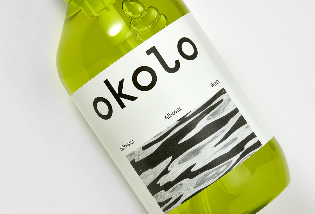 OKOLO Cleansing Hair, Face & Body  Wash Saltwater All-over Wash