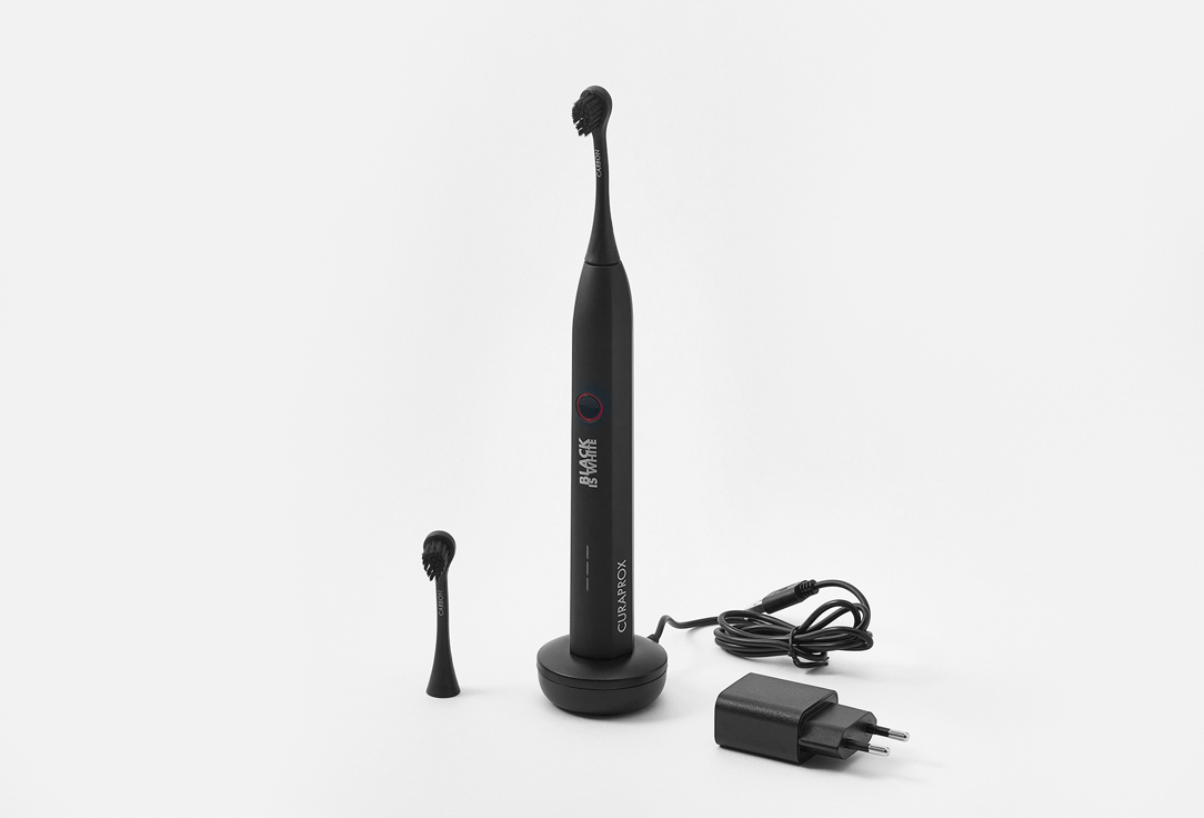 Curaprox Hydrosonic toothbrush Black is white 1 pcs Curaprox Hydrosonic toothbrush Black is white