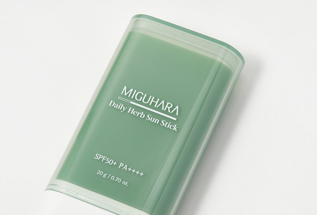 MIGUHARA Moisturizing Face Stick SPF 50+ PA++++ Daily Herb Sun Stick