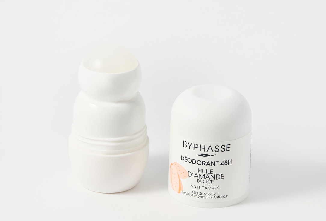 BYPHASSE 48H Roll-on Deodorant Sweet Almond Oil