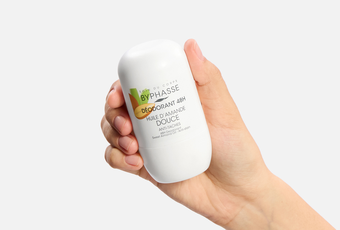 BYPHASSE 48H Roll-on Deodorant Sweet Almond Oil 50 ml BYPHASSE 48H Roll-on Deodorant Sweet Almond Oil