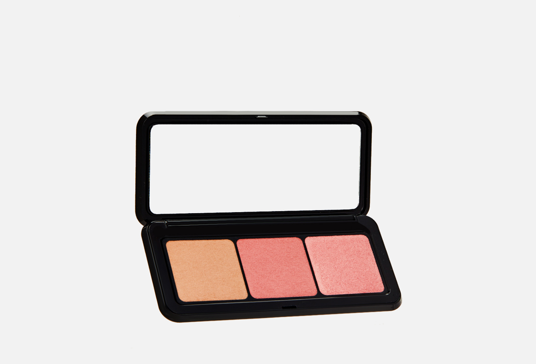 KIKO Milano Палетка для лица: бронзер и румяна MULTI FINISH TRIO BLUSH AND BRONZER PALETTE