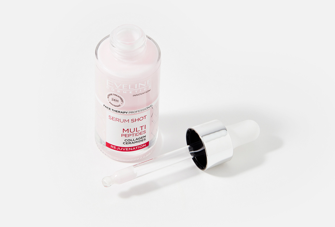 Eveline Concentrated skin cell renewal serum Serum shot multi peptides 30 ml Eveline Concentrated skin cell renewal serum Serum shot multi peptides