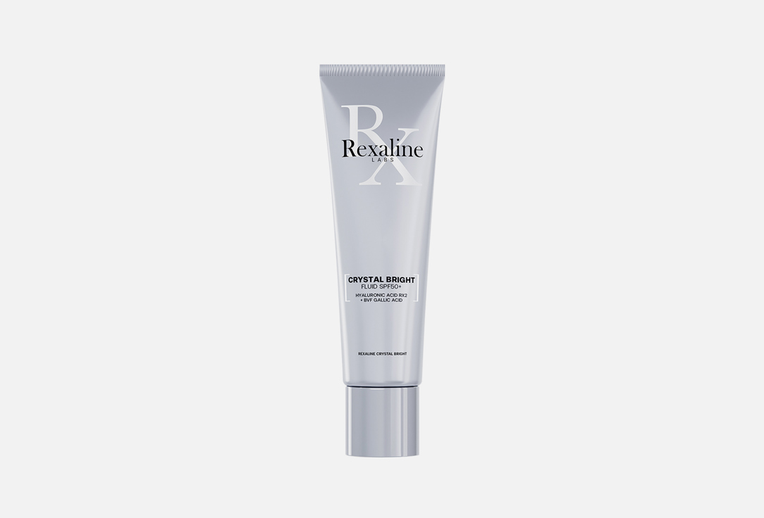 Rexaline Флюид для сияния кожи лица spf 50+ CRYSTAL BRIGH 30 мл Rexaline Флюид для сияния кожи лица spf 50+ CRYSTAL BRIGH