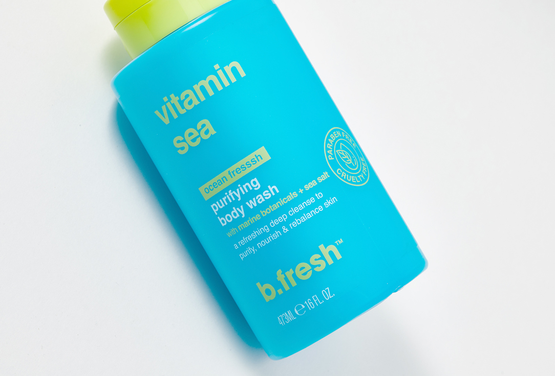 B.fresh Purifying Body Wash Vitamin Sea 473 ml B.fresh Purifying Body Wash Vitamin Sea
