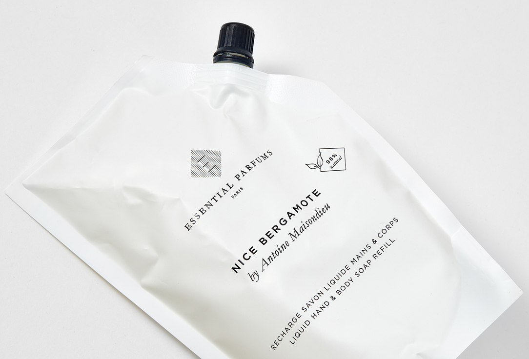 ESSENTIAL PARFUMS PARIS Hand and Body Soap Refill Nice bergamote 500 ml ESSENTIAL PARFUMS PARIS Hand and Body Soap Refill Nice bergamote