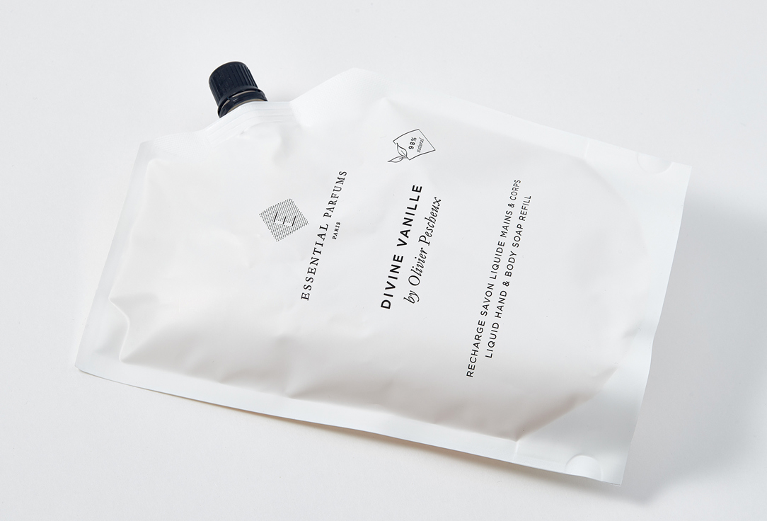 ESSENTIAL PARFUMS PARIS Hand and Body Soap Refill Divine vanille 500 ml ESSENTIAL PARFUMS PARIS Hand and Body Soap Refill Divine vanille