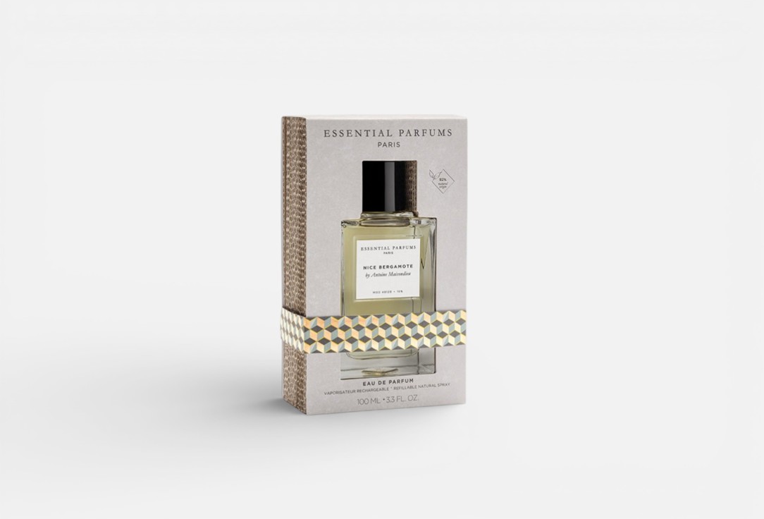 ESSENTIAL PARFUMS PARIS Eau De Parfum Nice bergamote 100 ml ESSENTIAL PARFUMS PARIS Eau De Parfum Nice bergamote