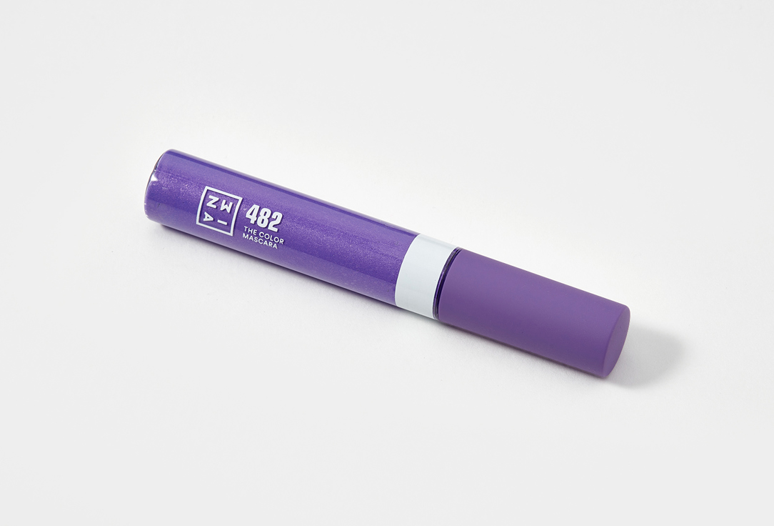 3INA Colored mascara The Color Mascara 482, Bright purple 14 ml 3INA Colored mascara The Color Mascara