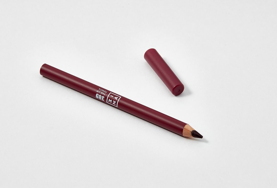3INA Lip pencil The Lip Pencil 389, Deep berry 1.15 g 3INA Lip pencil The Lip Pencil