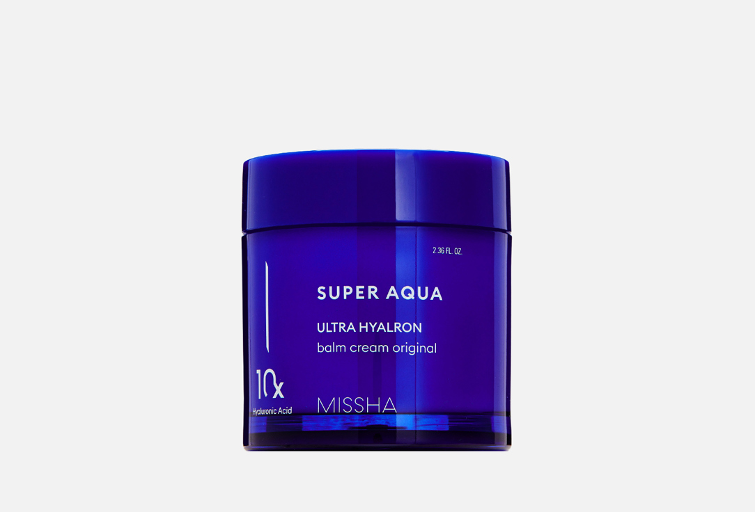 Missha Protective Face Cream Super Aqua Ultra Hyalron 70 ml Missha Protective Face Cream Super Aqua Ultra Hyalron