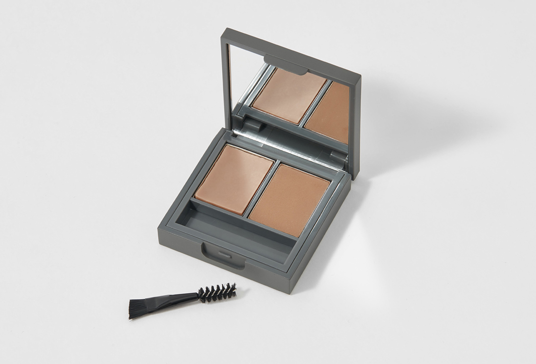 ALIX AVIEN Dual-Texture Brow Sculpting Palette with Wax and Powder Perfect & Fix Brow