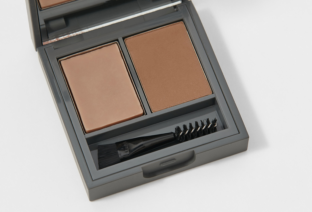 ALIX AVIEN Dual-Texture Brow Sculpting Palette with Wax and Powder Perfect & Fix Brow